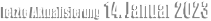letzte Aktualisierung  14. Januar 2023