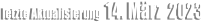 letzte Aktualisierung  14. März  2023