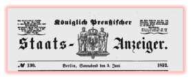 Das Allgemeine Ehrenzeichen war eine am 18. Januar 1810 durch den preußischen König Friedrich Wilhelm III. gestiftete Auszeichnung für Zivilverdienste.