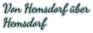 Von Hemsdorf über Hemsdorf